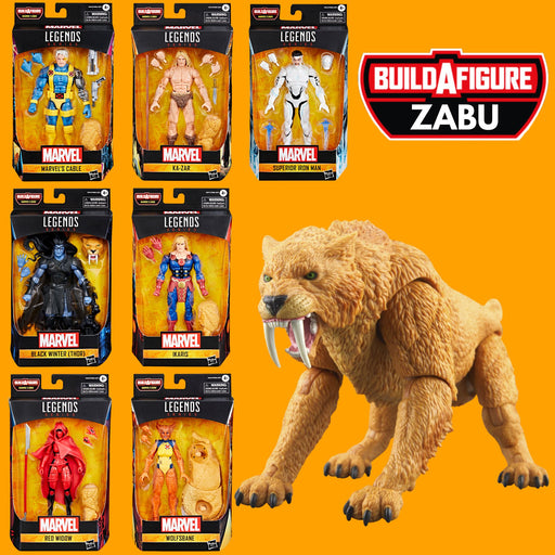 Marvel Legends Series - Zabu Wave set of 7 - Zabu Baf (preorder June) - Collectables > Action Figures > toys -  Hasbro