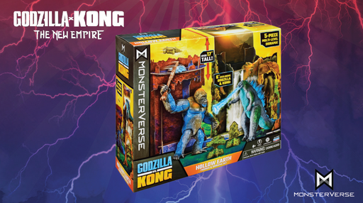 Godzilla X Kong  - STORY IN A BOX - GODZILLA VS KONG 2 HOLLOW EARTH BATTLE - Collectables > Action Figures > toys -  PLAYMATES