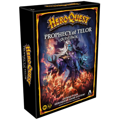 HeroQuest Prophecy of Telor Quest Pack (preorder Q1) - Board Game -  Hasbro