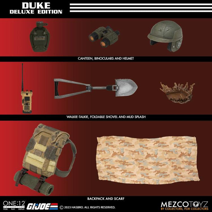 G.I. Joe One:12 Collective Duke Deluxe Edition (preorder) - Collectables > Action Figures > toys -  MEZCO TOYS