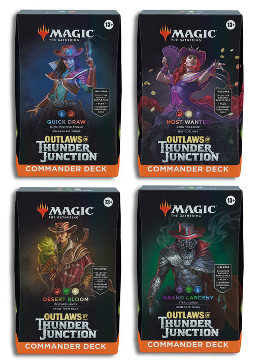 Outlaws of Thunder Junction: Commander - Commander Decks - Card Games > Collectables > TCG > CCG -  wizard of the coast