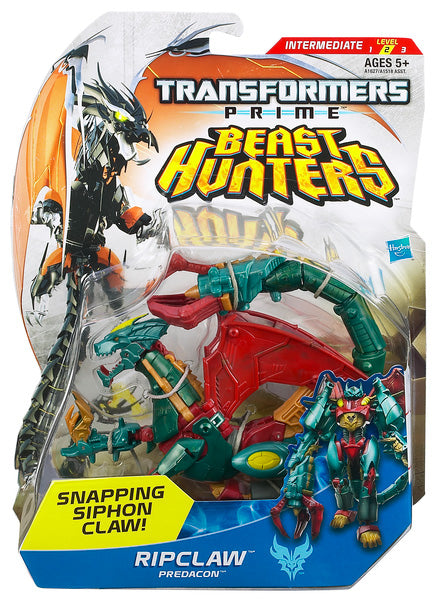 Transformers Prime Beast Hunters Deluxe Class: Ripclaw - Collectables > Action Figures > toys -  Hasbro