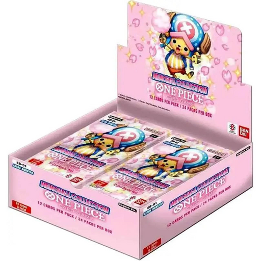 One Piece Memorial Collection - EXTRA BOOSTER BOX - EB-01 - Card Games -  Bandai