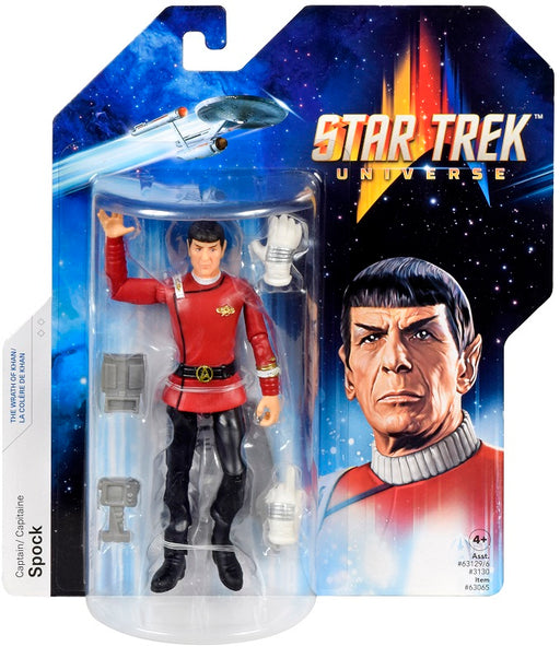 Star Trek Universe: The Wrath of Khan - Captain Spock - Collectables > Action Figures > toys -  PLAYMATES