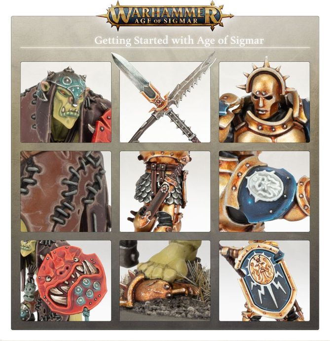 GETTING STARTED WITH AGE OF SIGMAR - Miniature -  Games Workshop