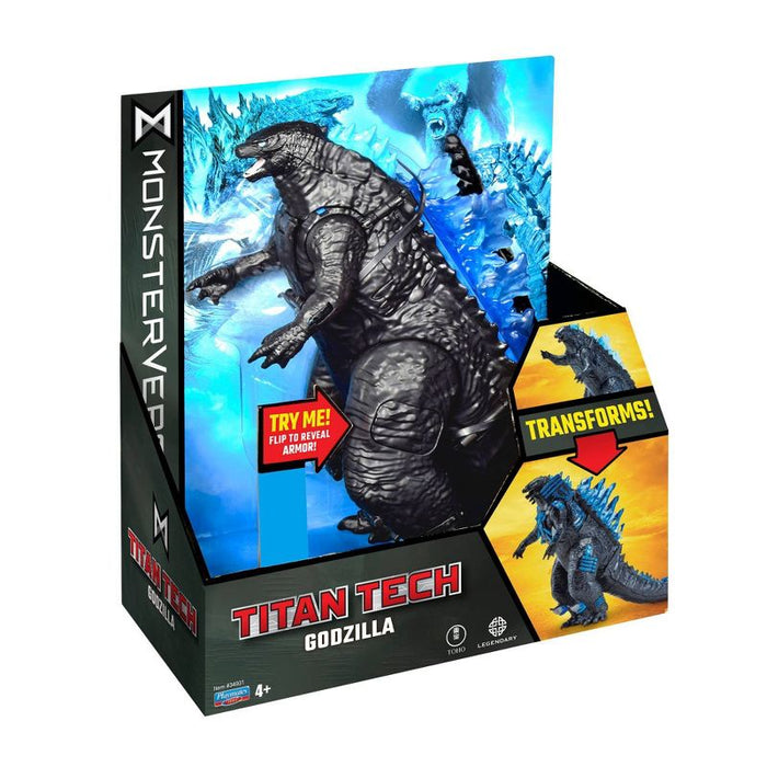 Monsterverse Deluxe Godzilla 8" - Titan Tech - Collectables > Action Figures > toys -  PLAYMATES
