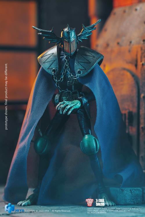 Hiya Toys - 2000 AD Exquisite Mini Series Judge Fear 1:18 - Collectables > Action Figures > toys -  HIYA TOYS