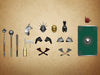 XesRay Studios - Combatants Quartermasters 1/12 Scale Figure Accessories Set - Ver. B - Accessories / Supplies For toys -  XesRay Studios
