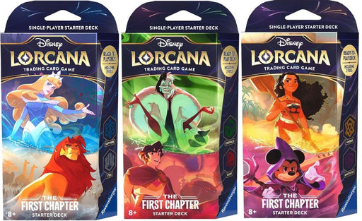 Disney Lorcana: The First Chapter TCG Starter Deck - Card Games > Collectables > TCG > CCG -  disney