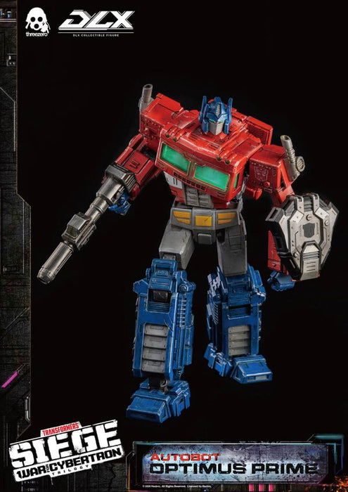 DLX Optimus Prime Transformers: War for Cybertron Trilogy Collectible - Action figure -  ThreeZero