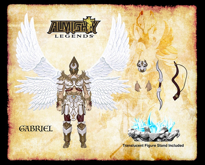 Almighty Legends - Gabriel (preorder ETA Q4 2024) -  -  TOYTALLY RAD CREATIONS