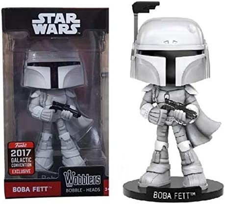 Funko Wobblers Bobble Head Boba Fett 2017 Galactic Convention Exclusive - Action & Toy Figures -  Funko