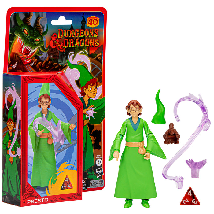 Dungeons & Dragons Cartoon Classics 6-Inch-Scale Presto ESPANOLA  Action Figure D&D Toys (Preorder August 2023) - Action & Toy Figures -  Hasbro