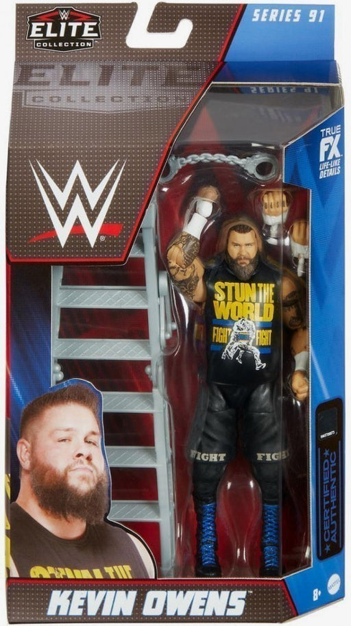KEVIN OWENS WWE ELITE COLLECTION SERIES #91 - Action & Toy Figures -  mattel