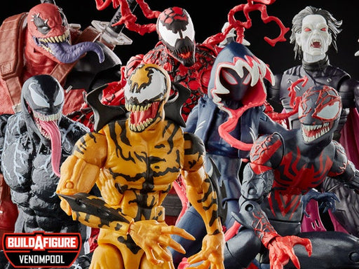 Venom Marvel Legends Wave 2 Set of 6 Figures (Venompool BAF) - Toy Snowman