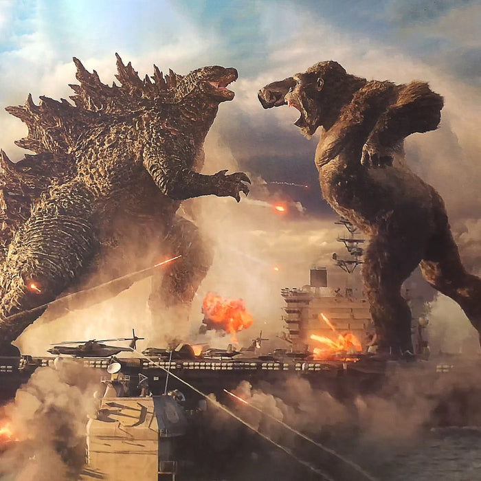 Stop motion Godzilla vs King Kong