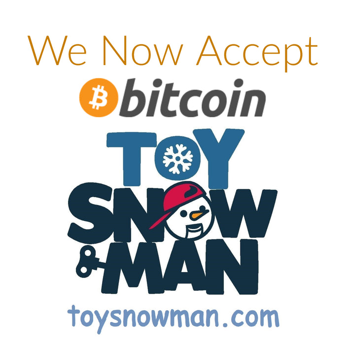 Toy Snowman now accepts Bitcoin payments