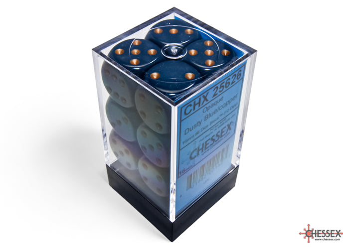 Chessex - 16mm d6 Dice Block (12 Dice) - Opaque - Accessories -  Chessex