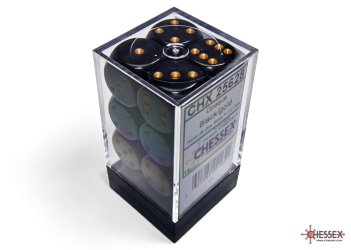 Chessex - 16mm d6 Dice Block (12 Dice) - Opaque - Accessories -  Chessex