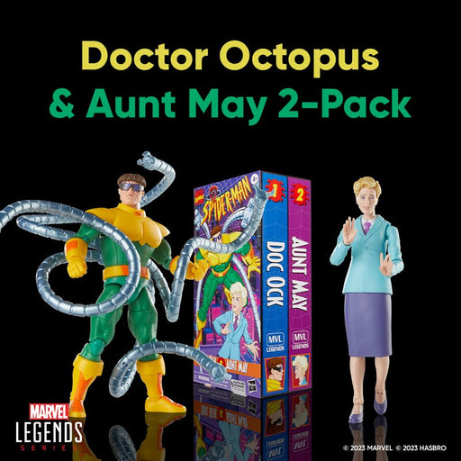 Marvel Legends Series Doctor Octopus & Aunt May (preorder Q4) - Collectables > Action Figures > toys -  Hasbro