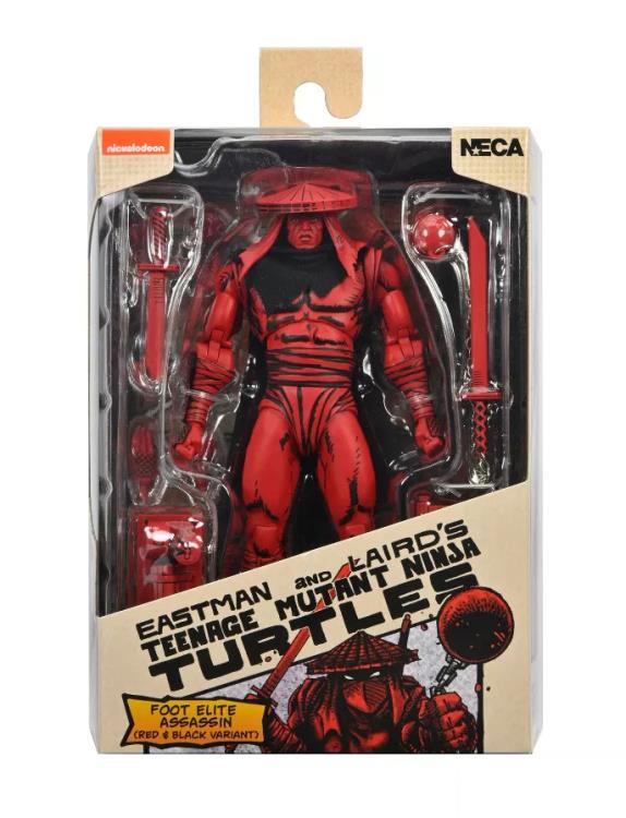 Teenage Mutant Ninja Turtles - Foot Elite Assassin - Red & Black Variant - Mirage Comics - Collectables > Action Figures > toys -  Neca