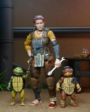 Teenage Mutant Ninja Turtles: The Last Ronin - The Lost Years Grammy April with Baby Yi & Moja - Collectables > Action Figures > toys -  Neca