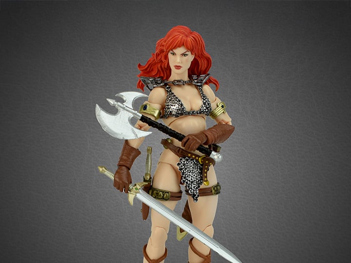 Red Sonja 50th Anniversary - EPIC H.A.C.K.S. - Red Sonja Action Figure - Collectables > Action Figures > toys -  Boss Fight Studio