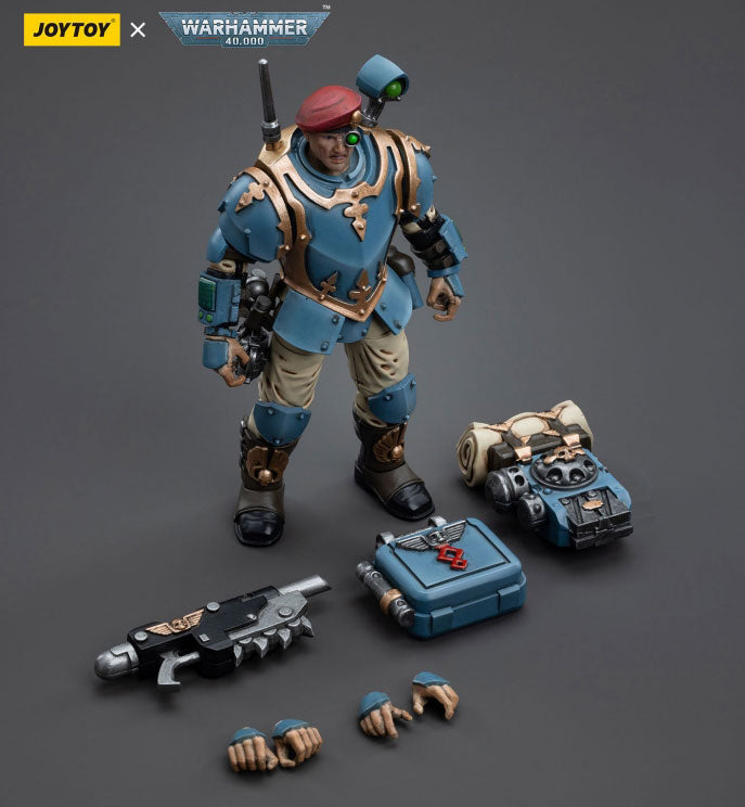 Warhammer 40k - Astra Militarum - Tempestus Scions - Command Squad 55th Kappic Eagles (preorder Q3) - Collectables > Action Figures > toys -  Joy Toy