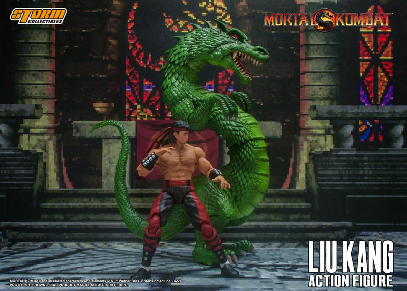 Storm Collectibles - Mortal Kombat VS Series Liu Kang and Dragon - Collectables > Action Figures > toys -  Storm Collectibles