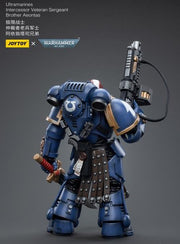 JoyToy - Warhammer 40k - Ultramarines - Intercessor Veteran Sergeant Brother Aeontas - Collectables > Action Figures > toys -  Joy Toy