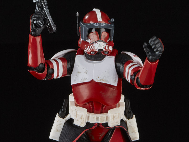 Star Wars: The Black Series 6" Clone Commander Fox (The Clone Wars) - Toy Snowman