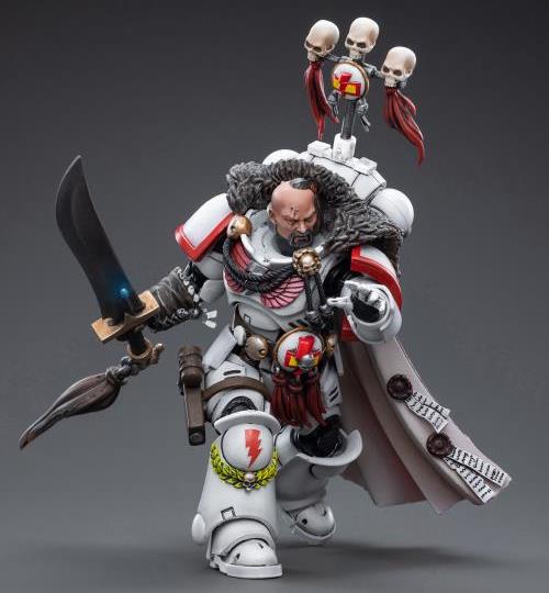 Warhammer 40k - White Scars - Captain Kor'sarro Khan - Collectables > Action Figures > toys -  Joy Toy