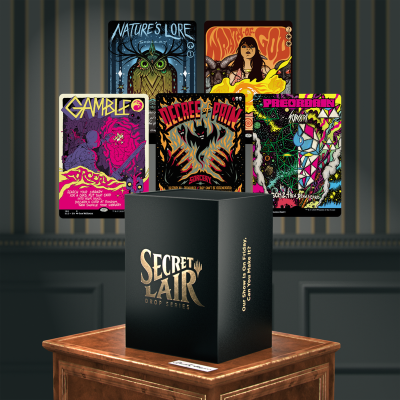 Secret Lair Drop Series - Our show Is On Friday Can You Make It? - Card Games > Collectables > TCG > CCG -  wizards of the coast
