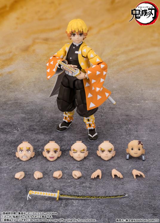 Demon Slayer: Kimetsu no Yaiba S.H.Figuarts Zenitsu Agatsuma Action Figure ( Preorder Q4 2025) - Collectables > Action Figures > toys -  Bandai