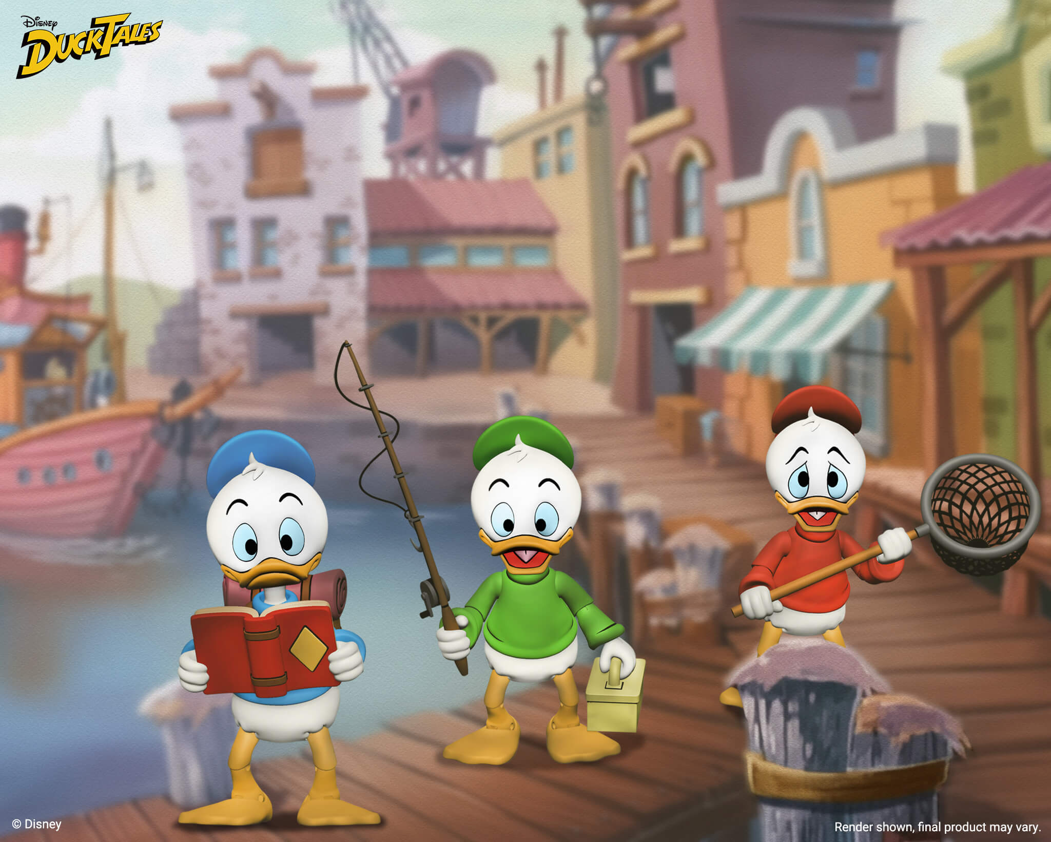 DuckTales - Ultimate Huey, Dewey, and Louie 3 Pack (Preorder Oct