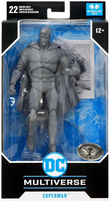 McFarlane Toys - DC Multiverse Superman Rebirth Action Figure Platinum Chase Variant - Collectables > Action Figures > toys -  McFarlane Toys