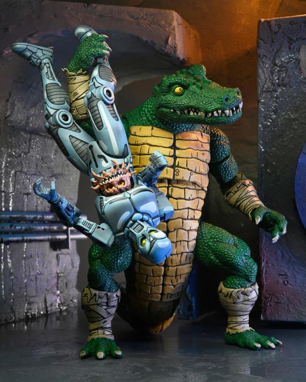 Teenage Mutant Ninja Turtles Leatherhead (Mirage Comics) Deluxe Action Figure (preorder June 2025) - Collectables > Action Figures > toys -  Neca