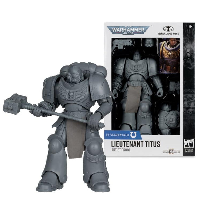 Warhammer 40,000: Space Marine 2 Ultramarines Lieutenant Titus (Artist Proof) Action Figure (preorder Q1 2025)