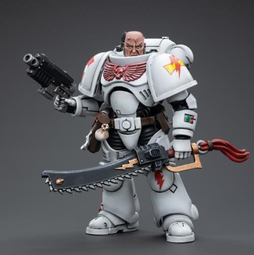 Warhammer 40k - White Scars - Assault Intercessor Sergeant Tsendbaatar - Collectables > Action Figures > toys -  Joy Toy