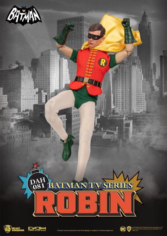 Beast Kingdom - Batman Classic TV Series Dynamic 8ction Heroes DAH-081 Robin (preorder Q4 2024) - Collectables > Action Figures > toys -  Beast Kingdom