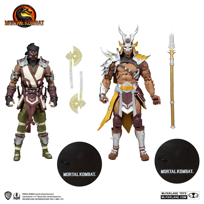 MCFARLANE TOYS - SUB-ZERO VS SHAO KAHN - 2 pack - Collectables > Action Figures > toys -  McFarlane Toys