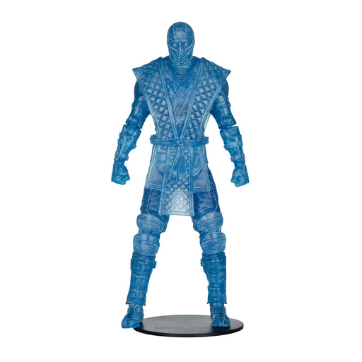 McFarlane Toys Mortal Kombat Klassic Sub-Zero Ice Clone 7-inch figure on display base