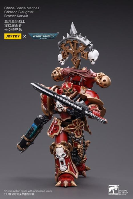 JoyToy - Warhammer 40K - Chaos - Crimson Slaughter - Brother Karvult - Collectables > Action Figures > toys -  Joy Toy