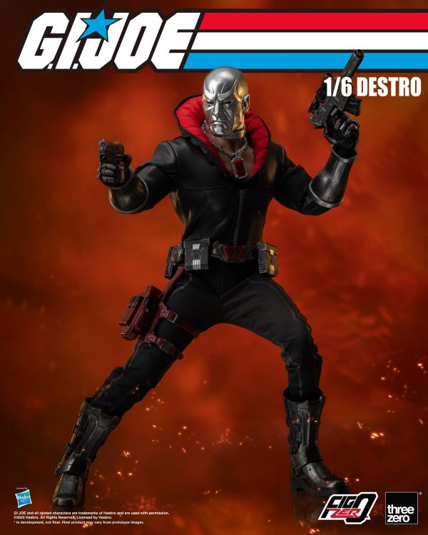THREEZERO - G.I. Joe FigZero - Destro (preorder Q1) - Collectables > Action Figures > toys -  ThreeZero