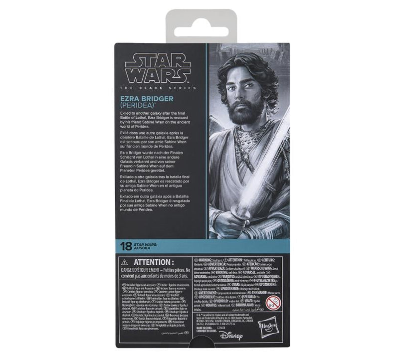 Star Wars: The Black Series 6" Ezra Bridger (Peridea) Action Figure - Collectables > Action Figures > toys -  Hasbro
