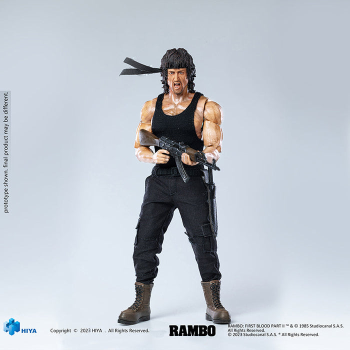 Rambo II figurine John Rambo ThreeZero - France Figurines
