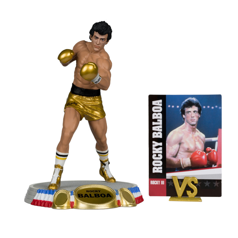 Rocky III (1982) Rocky Balboa 6in Posed Figure McFarlane Toys - statue -  McFarlane Toys