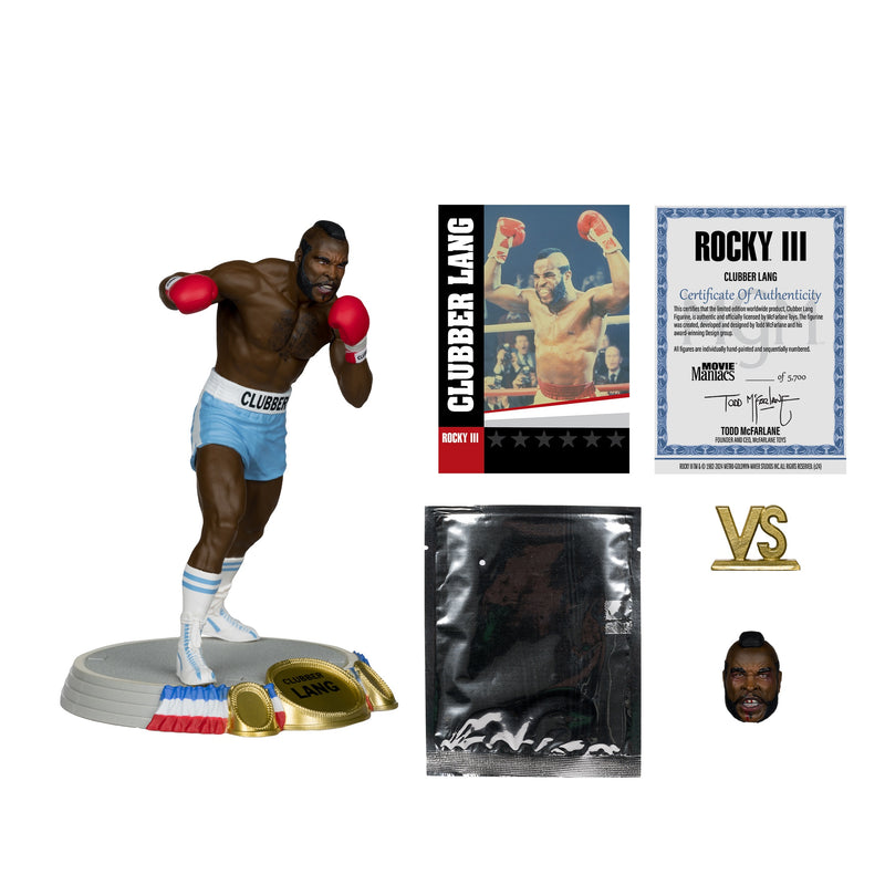Rocky III (1982) Clubber Lang 6in Posed Figure McFarlane Toys - statue -  McFarlane Toys