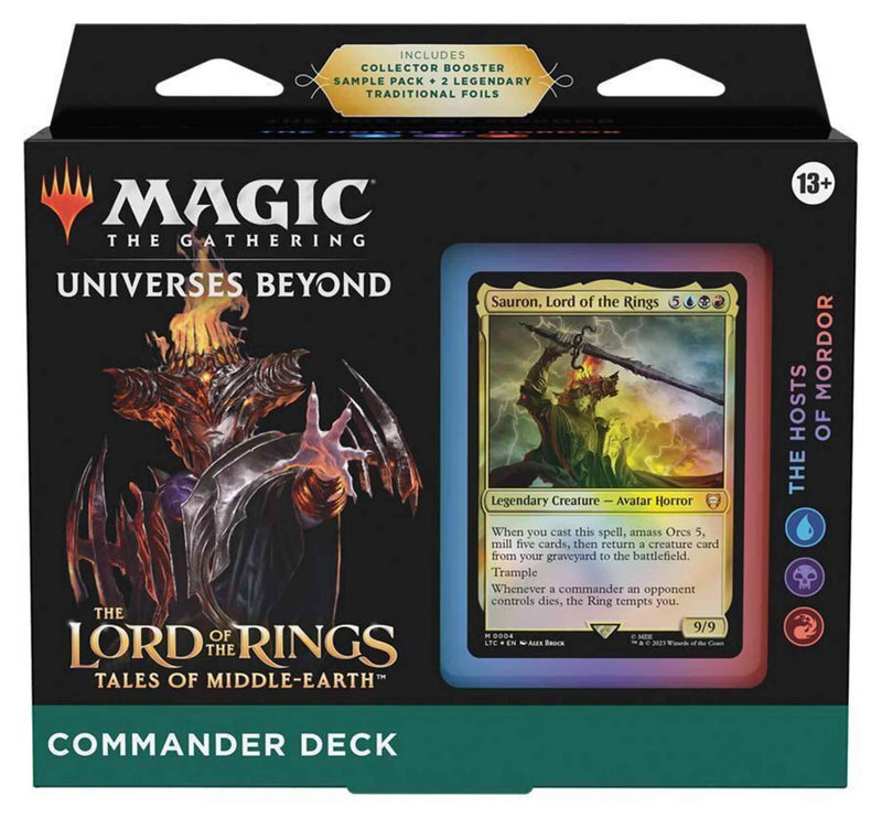 The Lord of the Rings: Tales of Middle-earth: Commander - Commander Deck - Card Games > Collectables > TCG > CCG -  wizards of the coast