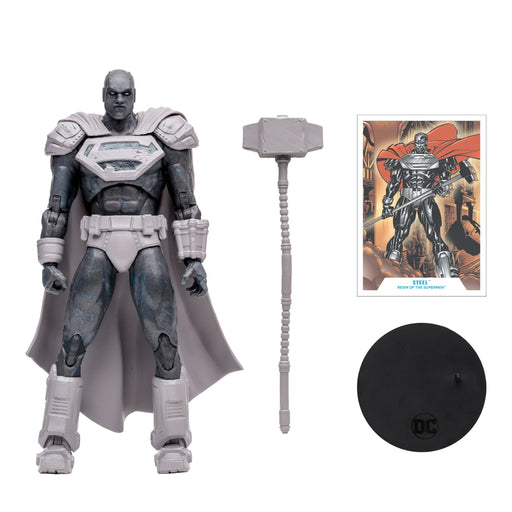 DC Multiverse - Reign of the Supermen - Steel - Platinum / Chase - Collectables > Action Figures > toys -  McFarlane Toys